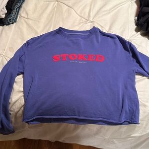 Spiritual Gangster cropped sweatshirt